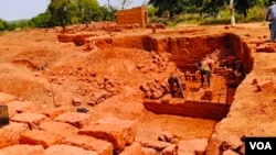 Une carrière d'extraction minière au Burkina Faso (photo du ministère des Mines du Burkina Faso)
