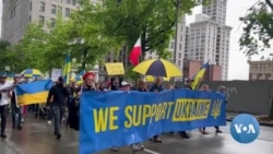 Protests in US Over Russians Taking Ukrainian Children to Russia