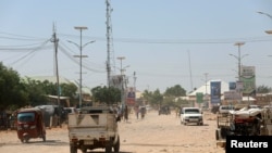 FILE - A general view shows in Dhusamareb, administrative capital of Galmudug state, in central Somalia, Dec. 23, 2019. 