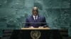 Le président congolais Félix-Antoine Tshisekedi à la 78e Assemblée générale des Nations Unies au siège de l'ONU, le 20 septembre 2023.