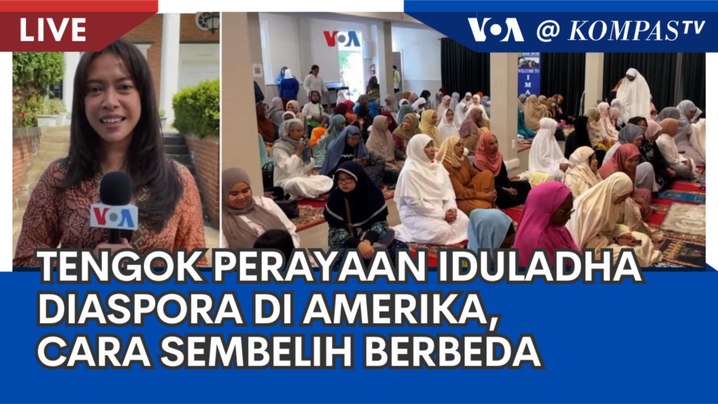 Laporan VOA untuk KompasTV: Perayaan Iduladha di AS, Cara Penyembelihan Kurban Berbeda