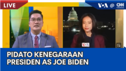 Laporan VOA untuk CNN Indonesia: Pidato Kenegaraan Presiden AS Joe Biden