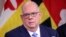 FILE - Larry Hogan speaks at a news conference in Annapolis, Maryland, Jan. 11, 2022. The former Maryland governor is seen by many as the most competitive candidate Republicans have had to pick up an open U.S. Senate seat for the state in decades.