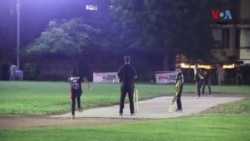 د کراچۍ په بهادر اباد سيمه کې په هره روژه کې د جينکو د کرکټ سيالۍ جوړيږي 