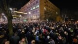 Protest koalicije Srbija protiv nasilja ispred Republičke izborne komisije (Foto: Marko Dragoslavić/Fonet)