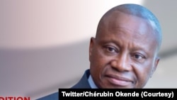 Mokeli mibeko Chérubin Okende, ministre ya kala ya Transport ya RDC, 2023