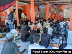 Partai Buruh mengadakan bimbingan teknis untuk para saksi di salah satu kecamatan di Bekasi, 9 Februari 2024. (Foto: Partai Buruh)