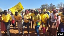 Villagers attending CCC rally in Esibomvu