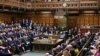 Menteri Keuangan Inggris Jeremy Hunt menyampaikan Pernyataan Anggaran Musim Gugur di House of Commons, London, 22 November 2023. (Jessica TAYLOR / UK PARLIAMENT / AFP) 