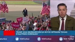 Trump Teksas Eyaletinde Miting Düzenledi