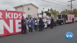 Parents of California Elementary School Children Protest Pride Event 