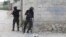 National Police patrol during an anti-gang operation in the Tabare neighborhood of Port-au-Prince, Haiti, July 25, 2023.