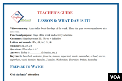 LLE-A Lesson 8