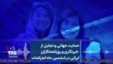 حمایت جهانی و تجلیل از خبرنگاری و روزنامه‌نگاران ایرانی در ششمین ماه اعتراضات 