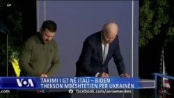 Takimi i G7 në Itali, Biden thekson mbështetjen për Ukrainën
