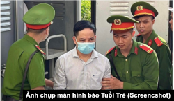 Bị cáo Phạm Trung Kiên, thư ký của Thứ trưởng Bộ Y tế Đỗ Xuân Tuyên