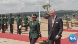 Belgian Royals Welcomed by Ramaphosa in S.Africa
 
