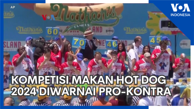 Kompetisi Makan Hot Dog 2024 Diwarnai Pro-Kontra