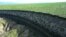 A view of the Batagaika crater, as permafrost thaws causing a mega-slump in the eroding landscape, in Russia's Sakha Republic in this image from video taken July 11 or 12, 2023. 