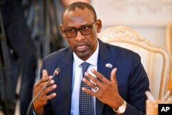 FILE - Malian Foreign Minister Abdoulaye Diop attends a meeting in Moscow, Russia, on May 20, 2022.