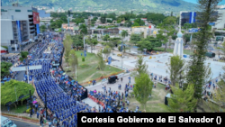 San Salvador organiza desfiles cívicos para celebrar 202 años de independencia este 15 de septiembre. [Fotografía: Gobierno de El Salvador]