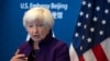 Treasury Secretary Janet Yellen speaks during a press conference at the US Embassy in Beijing, July 9, 2023.