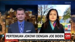 Laporan VOA untuk CNN Indonesia: Jelang Pertemuan Jokowi dengan Joe Biden 