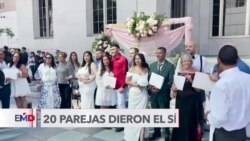 Miami celebra Día de San Valentín con boda colectiva 