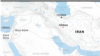 Peta yang menunjukkan lokasi Isfahan di Iran. (Foto: AFP)