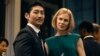 This image released by Prime Video shows Brian Tee and Nicole Kidman in a scene from 'The Expats.' 