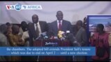 VOA60 Africa - Senegal's parliament vote to delay presidential election