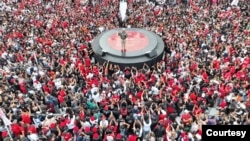 Kampanye akbar terakhir TPN Ganjar-Mahfud di Stadion Gelora Bung Karno, Senayan, Jakarta, hari Sabtu (3/2). (Courtesy: TPN Ganjar-Mahfud)