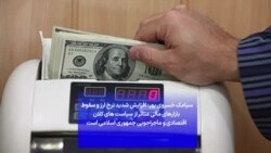 سیامک خسروی پور: افزایش شدید نرخ ارز و سقوط بازارهای مالی متاثر از سیاست های کلان اقتصادی و ماجراجویی جمهوری اسلامی است