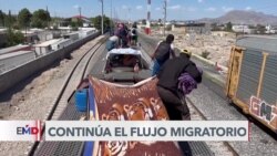 Migrantes siguen llegando a la frontera EEUU-México a pesar de inclemencias del clima