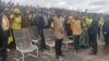 CCC Leader nelson Chamisa at a Rally in Gutu