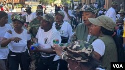 Members of Operation Dudula