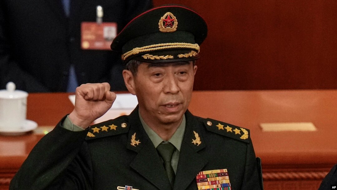 Tướng Lý Thượng Phúc, người vừa bị cách chức bộ trưởng quốc phòng Trung Quốc.