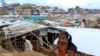 Two Rohingya children at the sprawling Balukhali refugee camp in Cox's Bazar, Bangladesh, June 9, 2023. (Noor Hossain/VOA)