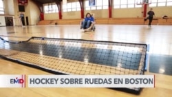 El hockey se reinventa para dar juego a personas en silla de ruedas