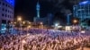 A view shows Israelis protesting as Israeli Prime Minister Benjamin Netanyahu's nationalist coalition government presses on with its judicial overhaul, in Tel Aviv, Israel, March 25, 2023.