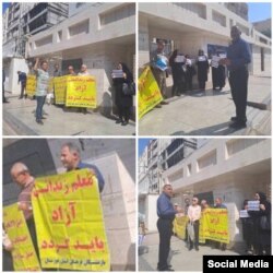 اعتراضات بازنشستگان کشوری، خوزستان، سه‌شنبه ۴ مهر ۱۴۰۲