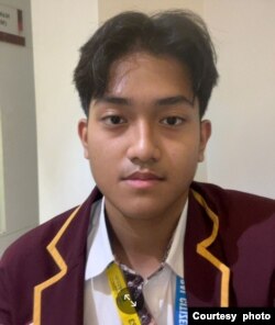 Ricky Moris, ketua OSIS SMA Bina Nusantara Bekasi (dok. pribadi).