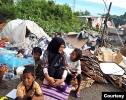 Maulidar Yusuf, pejuang hak-hak pemulung dan pendiri Taman Edukasi Anak Pemulung (Dokumentasi Pribadi)