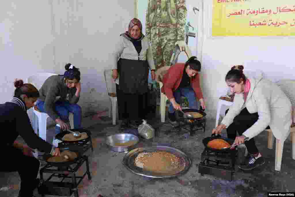 Êzidiyên Efrînê Cejna Xizir Îlyas Pîroz Kirin