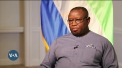 VOA Africa Exclusive: Sierra Leone President Julius Maada Bio