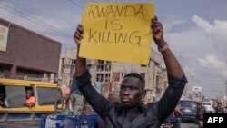 La manifestation avait été interdite par la mairie de Goma mais s'est déroulée dans le calme.