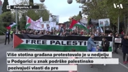 Skup podrške Palestincima u Crnoj Gori