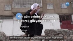 74 yaşındaki kadın depremde ağır hasar gören evini hırsızlar soyunca yıkıldı 