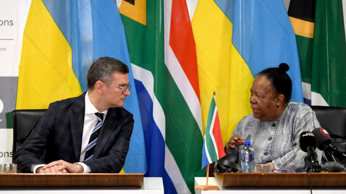 Ukrainian Foreign Minister’s South Africa Visit Overshadowed by Gaza