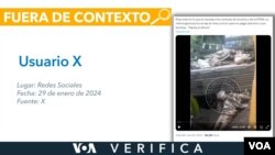 La publicación con la desinformación acumula más de 120.000 visualizaciones en X, antes Twitter.